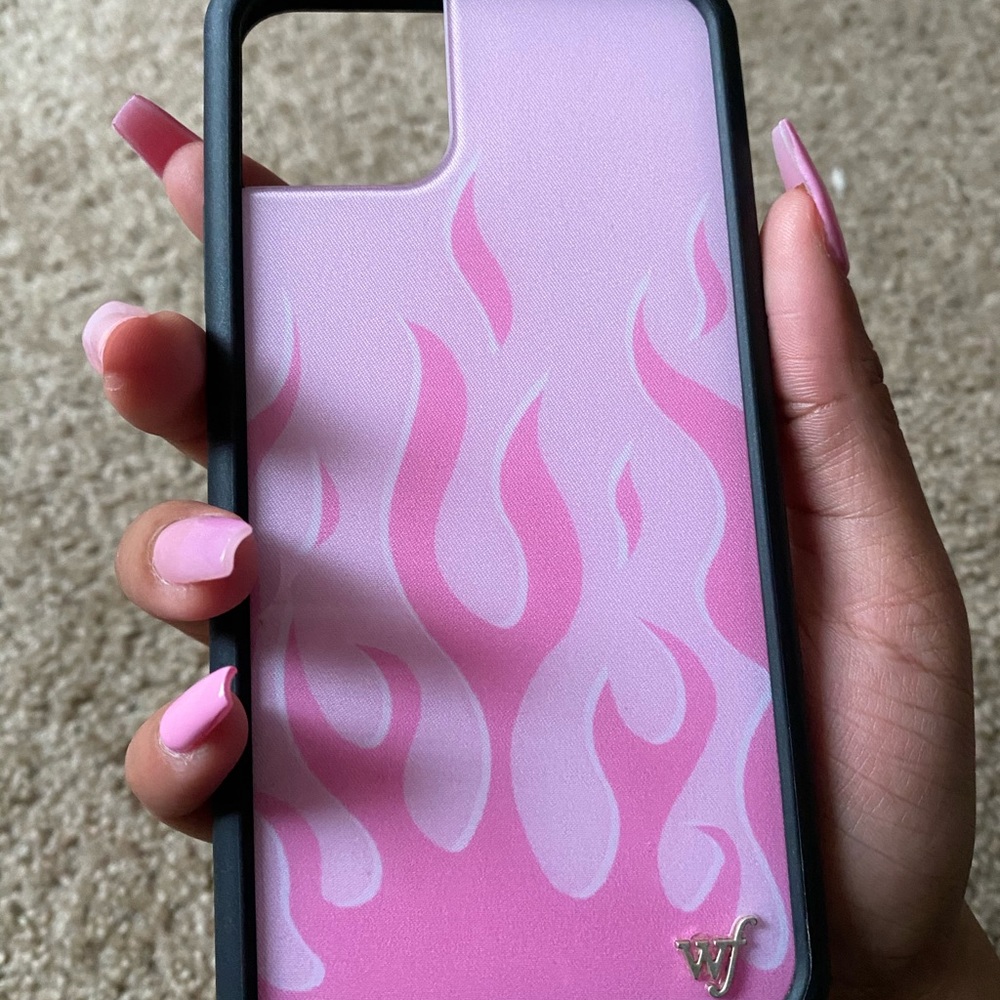 Pink Flames Wildflower IPhone 11 Pro Max Case